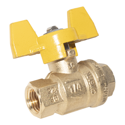 1/4 NPT Tee Handle Ball Valve